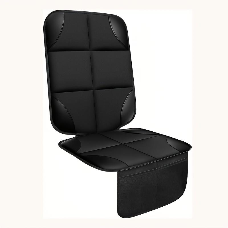 Thicken 600D Fabric Car Seat Protector | Non-Slip Backing, Mesh Pockets, Car Seat Cushion Mat
