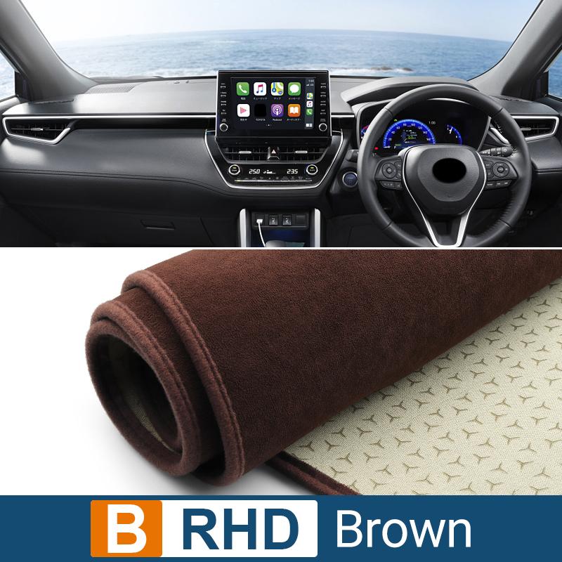 For Toyota Corolla Cross XG10 2022 2023 Hybrid bil dashborddeksler Unngå lyspute Solskjerm Anti-UV-tepper sklisikre