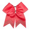 Glänzende Strass-Schwalbenschwanz-Schleifen-Haargummis für Mädchen - Cheerleading-Band-Kopfschmuck