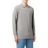Polo Ralph Lauren SS23 Solid Logo Embroidered Long Sleeve Polo Shirt Men Tops Gray 710680790-077