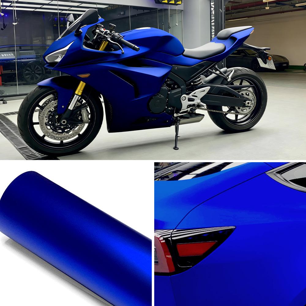Ultra Matte PET Romanée Red & Venom Green Car Wrap for Mirrors, Spoilers, & Motorcycles