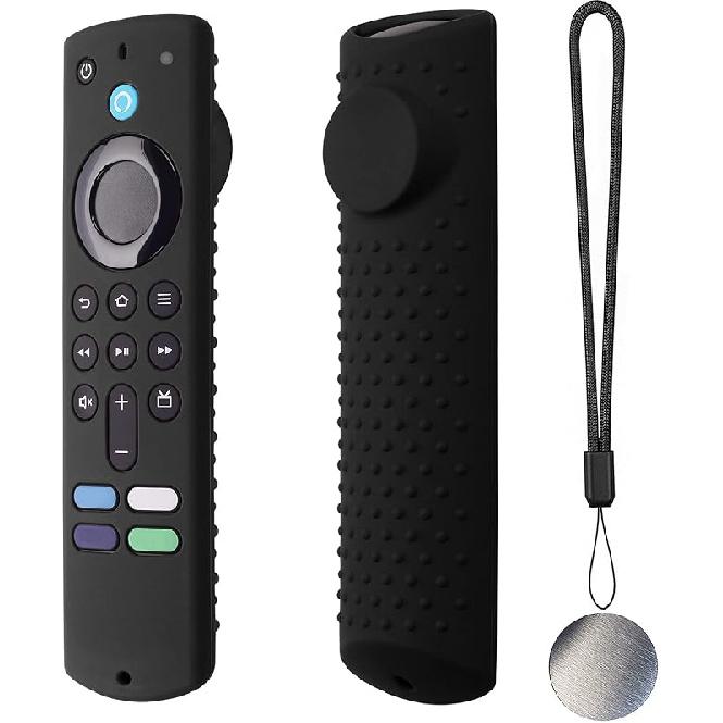 Silicone Remote Cover for Fire TV Stick 3rd Gen 2021 /Fire TV Stick 4k Max Silicone Case Anti-Slip Silicone Protective Case Silicone Sleeve with