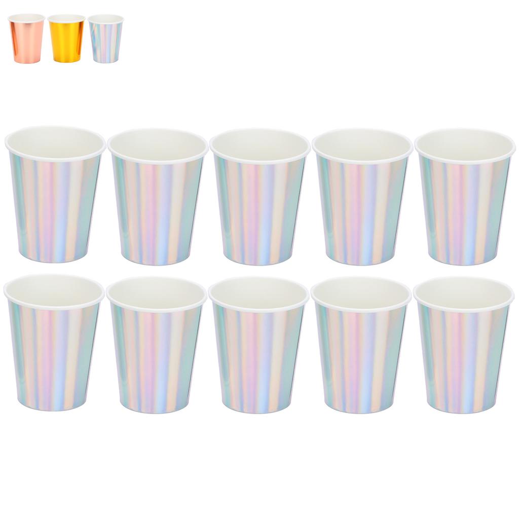 20 buc Pahare de Hârtie Ceașă de băut compostabilă ceașcă de suc reciclabilă pentru petrecere, cafea, ceai