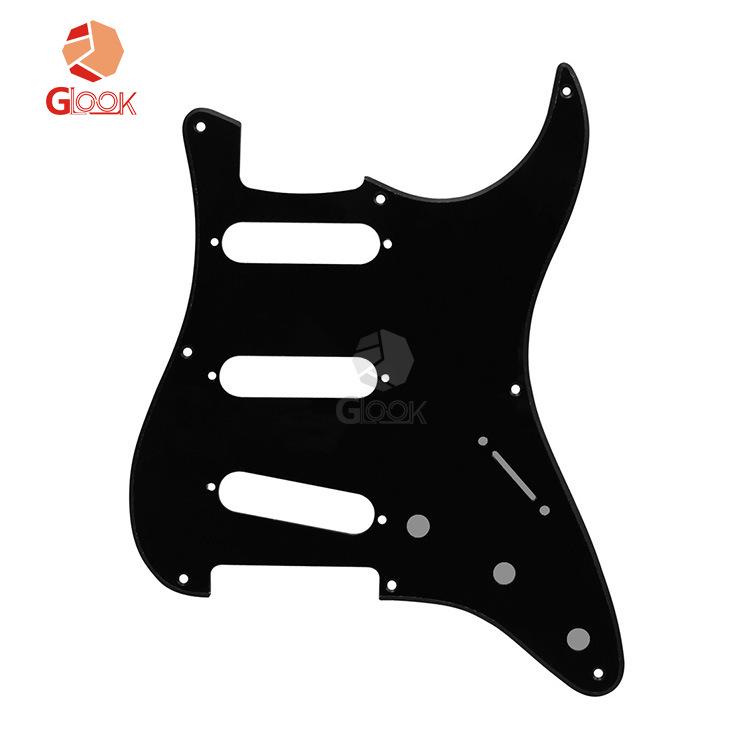 Vintage US Standard 8-Hole SSS Electric Guitar Pickguard