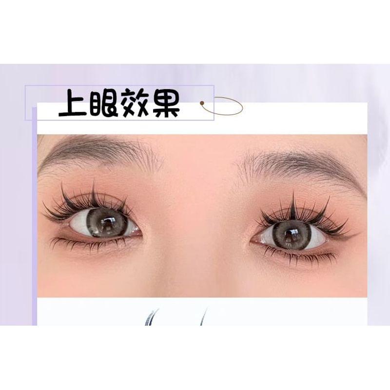 LuxeFlutter - Natürliches Volumen Cluster Wimpern ohne Kleber