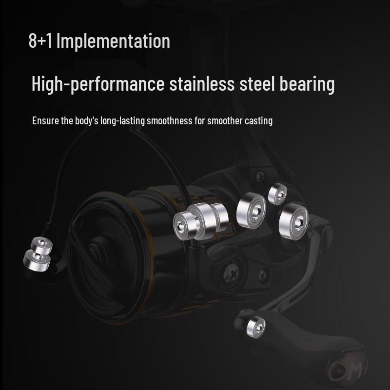 Brangdy Carbon Fiber Spinning Fishing Reel