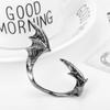 Bat Retro Fashion Personality Wings Women's Earrings Fashion Trend Punk Glossy Teardrop Earrings  Accessories