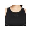Nike SS22 Logo Breathable Running Wide Strap Tank Top Women Tops Black DM7559-010