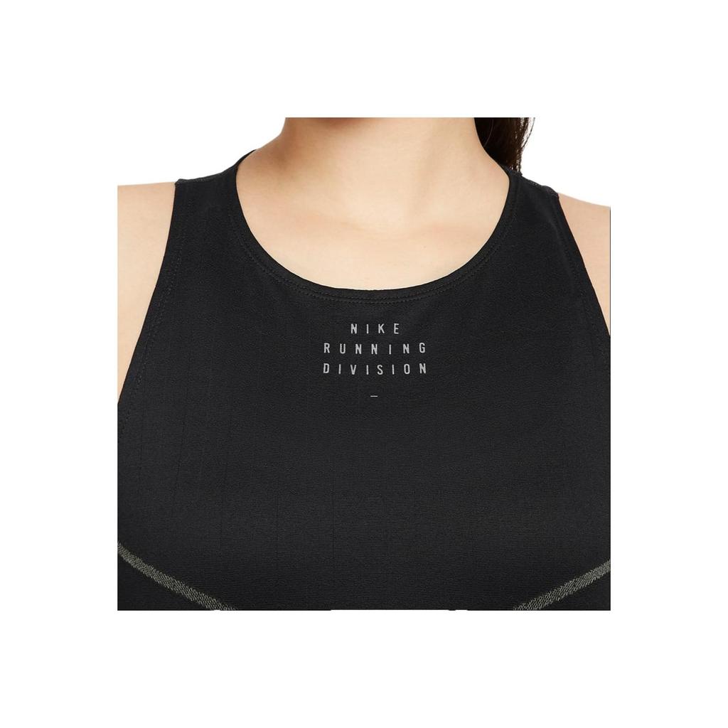 Nike SS22 Logo Breathable Running Wide Strap Tank Top Women Tops Black DM7559-010