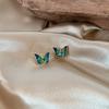 New Products Delicate Butterfly Earrings Sweet Small Fresh Girls Super Fairy Forest Small Cute Simple Fashion Ear Jewelry