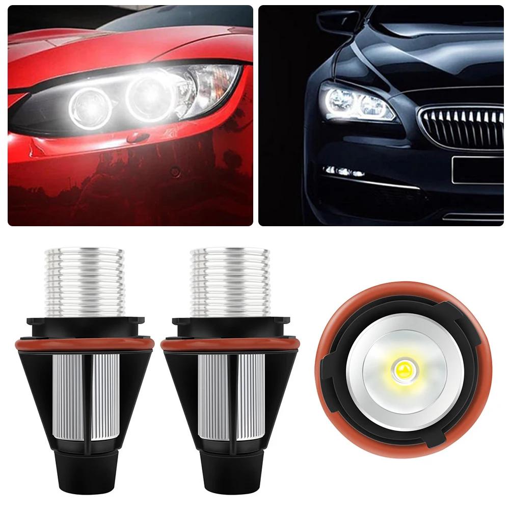 2Pcs Error Free Angel Eye Halo Ring Marker Side Light LED Bulb 5W Car Side Light Error Free For BMW E39 5W E53 E60 E61 E63 X5