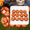 Artificial Pumpkins Fake Foam Pumpkin Lifelike Party Supplies Ornament Orange for Fall Thanksgiving