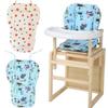 Baby Cushion for High Chair Stroller Seat Cushion Cute Soft Double-Sided Thick Cushion Breathable Stroller Accessories