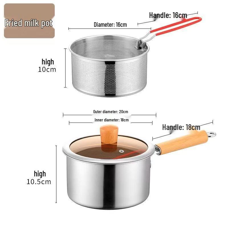 

Da Ju Jiang 316L Stainless Steel Multifunctional Frying Pot