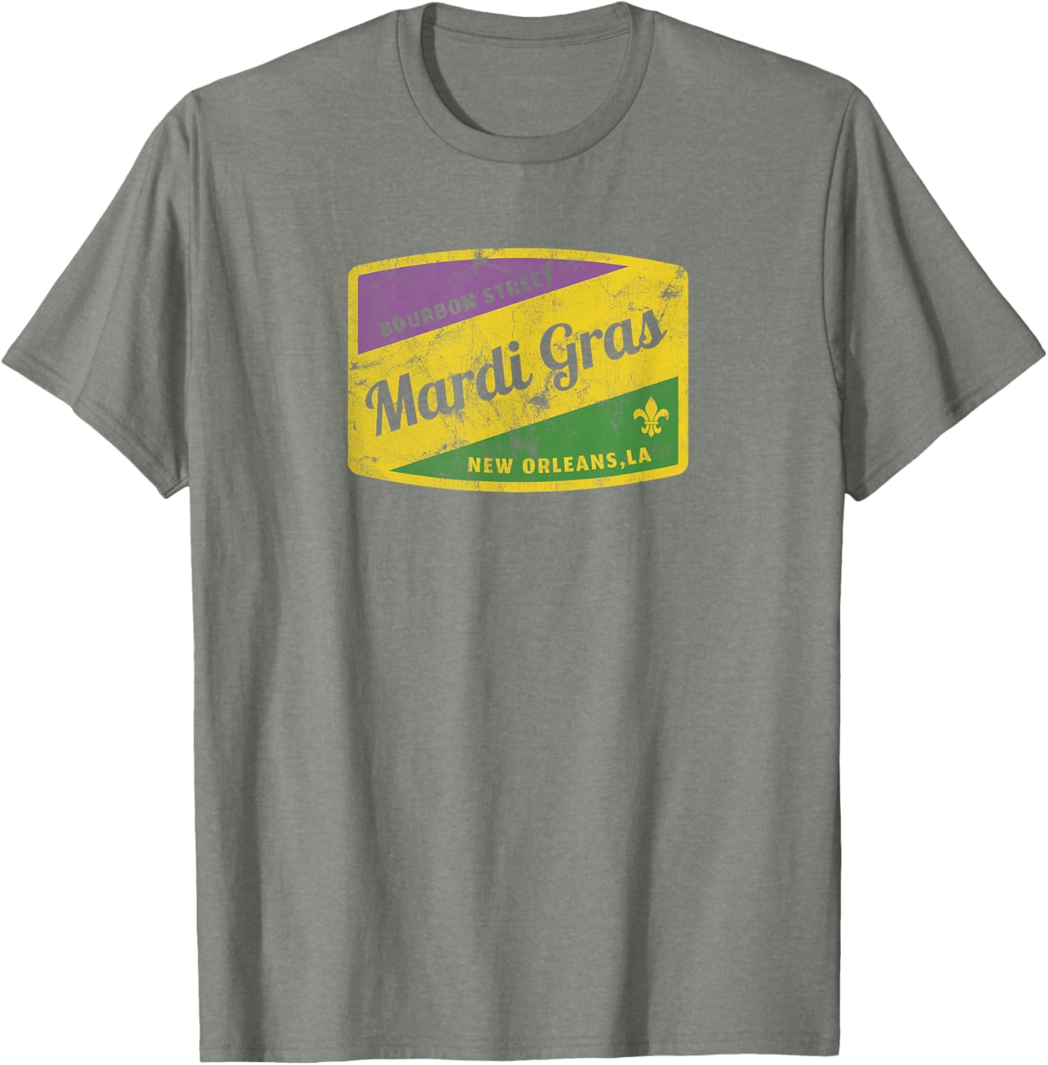 

Mardi Gras Bourbon Street TShirt unisex stylish springsummer 2026 new arrival S