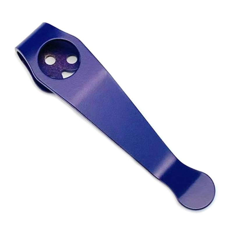 

Aerospace Grade Alloy Pocket Clip for Cutter Lightweight Lighter Than Steel Corrosion Resistant Ideal for Outdoors Adventure and Wet Environment фиолетовый