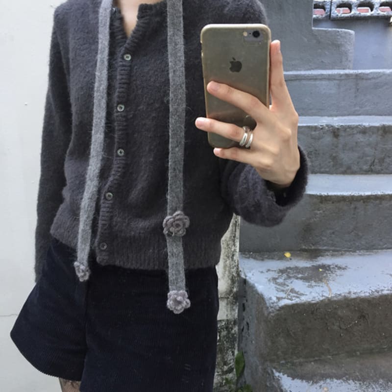 

SORA rose muffler BLACK