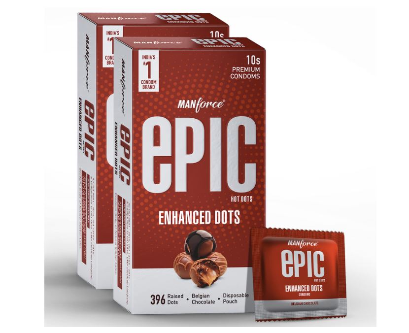 Р Р°Р·РјРµСЂ СѓРїР°РєРѕРІРєРё Manforce Epic Hot Dots: 10 РїСЂРµР·РµСЂРІР°С‚РёРІРѕРІ