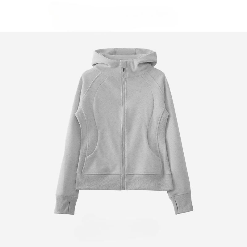 Женская куртка Весна и Осень Новый Свитер Приталенный Ранняя Осень Длинный Рукав Осенний Топ Женская Осенняя Одежда Ранняя Осень S