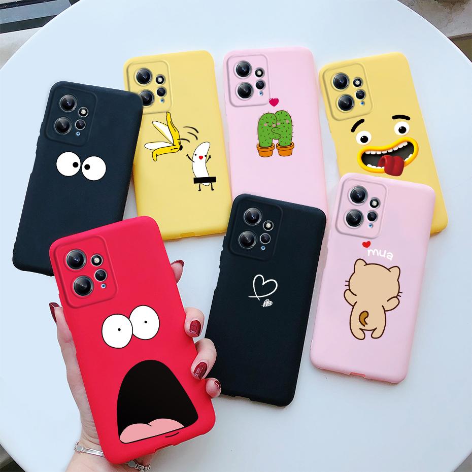 For Xiaomi Redmi Note 12 4G 5G Global Case Bumper Cute Cartoon Slim Soft Phone Cover For Xiaomi Redmi Note12 Pro Plus Case Funda