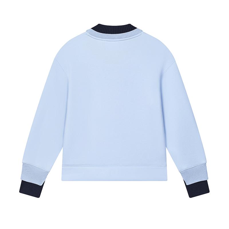 New FILA Sweatshirt Women's Water Blue F11W444206FLB