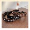Synthetic Fishbone Braid Headband Wide Women Hair Hoop Fashion Korean Head Wrap  Female