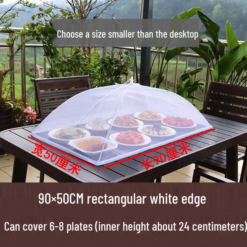 Прозрачная антимоскитная пылезащитная крышка для еды