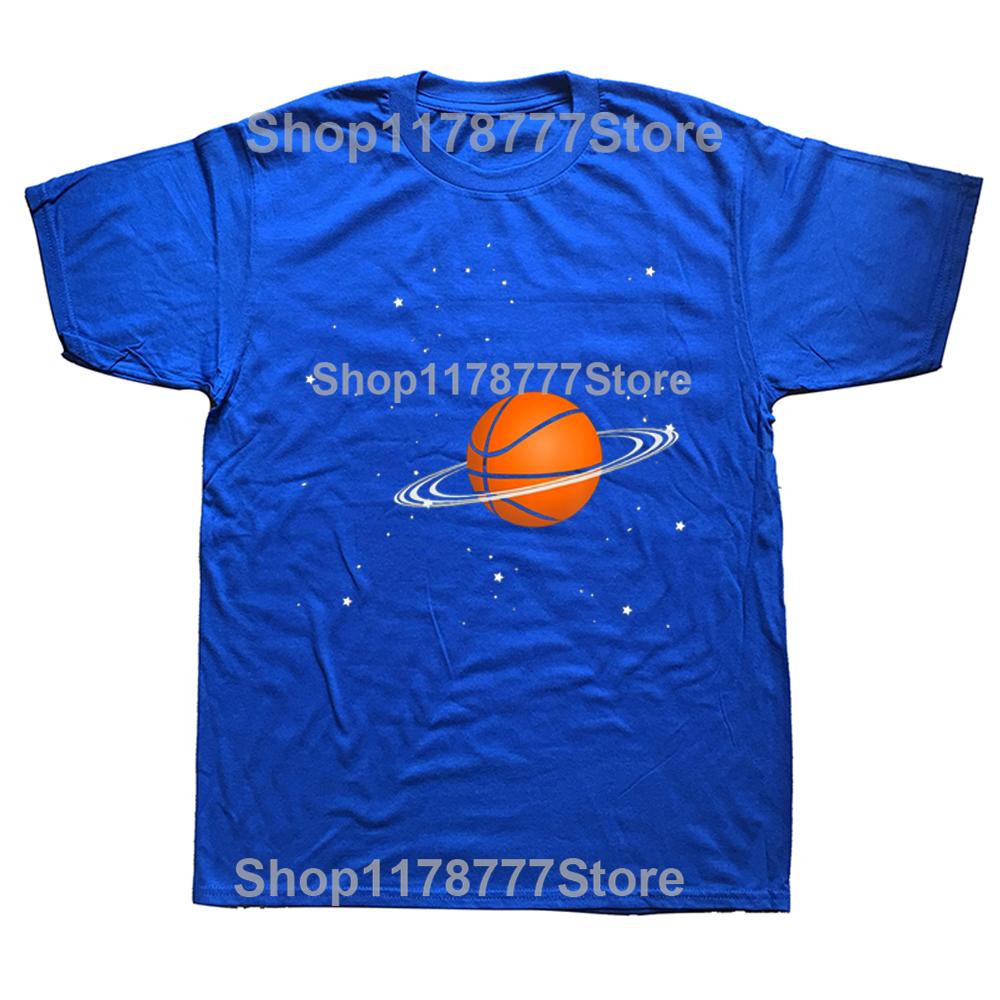 Sommer Basketballspieler Weltraumdruck T-Shirt Kurzarm Shorts Sportbekleidung Jungen Mädchen Baumwolle Freizeit Basketballer Sport T-Shirt