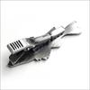 ISHOKUYA (Ishokuya) Angler Series Unique Fish Tie Clip, Tie Clip, Tie Bar, Suzuki