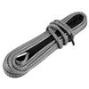 Winch Rope 15m Cable 7700lbs Nylon Trailer Recovery Towing Strap for SUV ATV UTV
