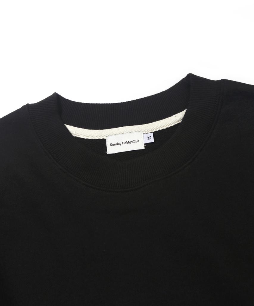 SUNDAY HOBBY CLUB Racket Sweatshirt - Black