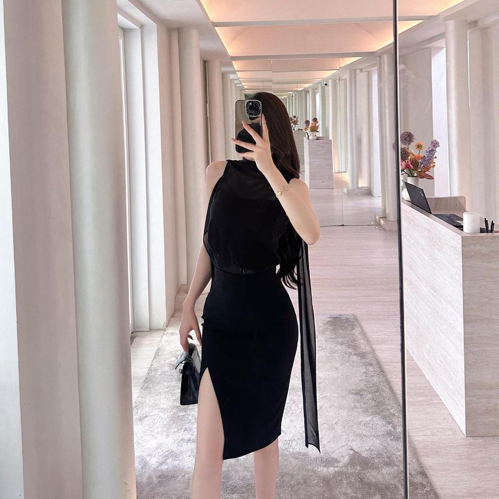 5/16 8PM Sale: High-Waisted Woven Slit Skirt