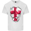 Fitnessstudio St. Georgskreuz Englische Flagge Muskeln Kinder T-Shirt Kinder
