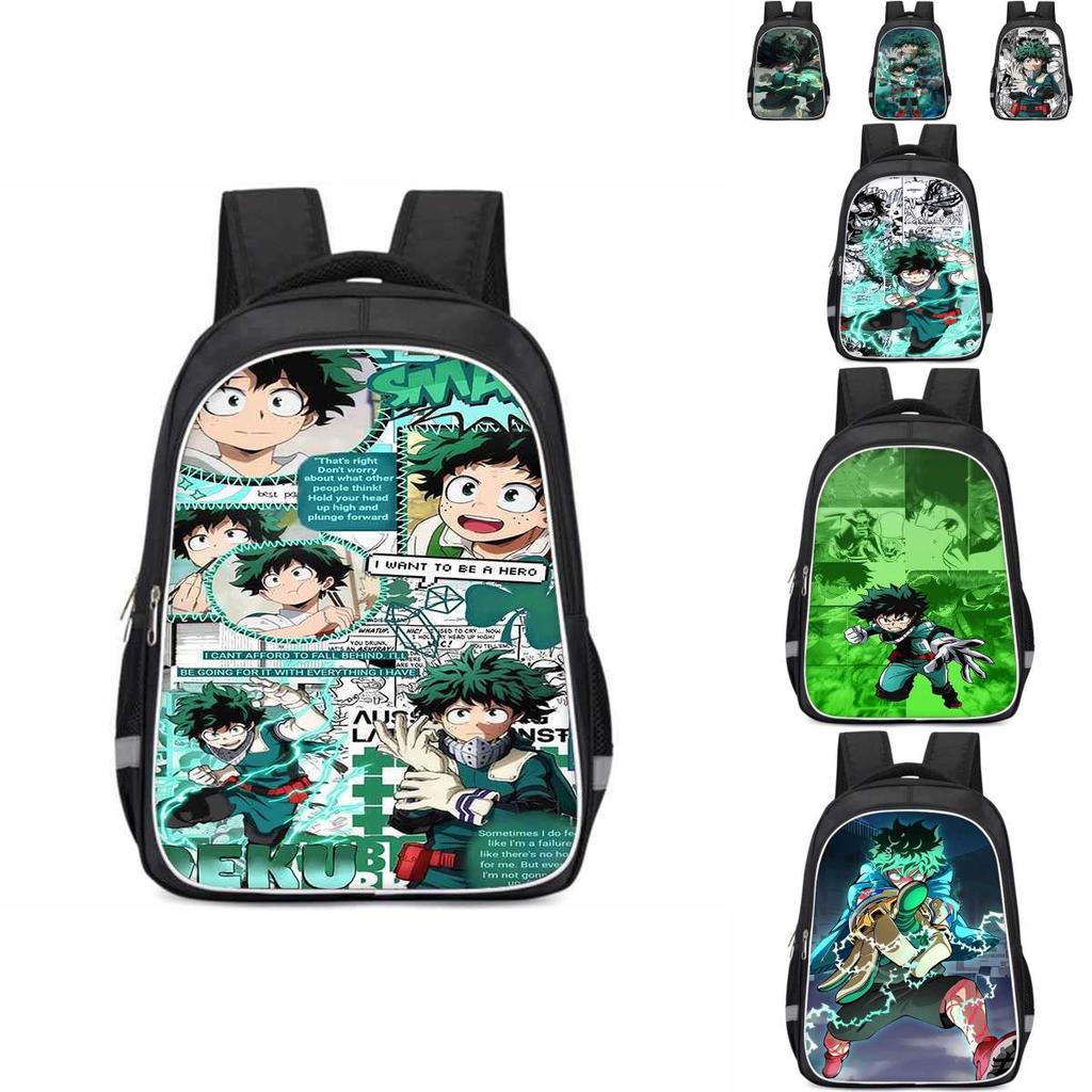 My Hero Academia Large Capacity Lightweight Oxford Fabric Backpack For Kids