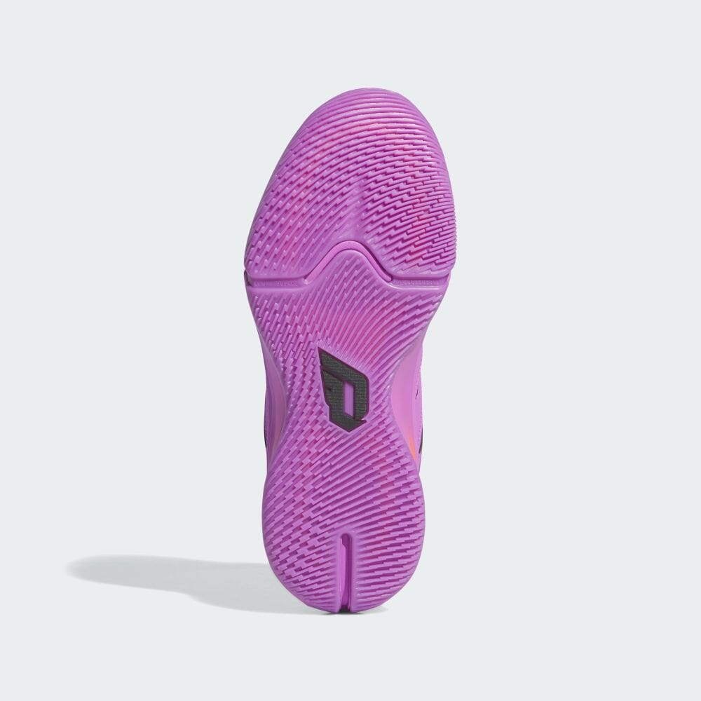 Adidas DAME 9 LOW TRAINERS Purple Burst Shoes & Footwear Sports Shoes Unisex Basketball IE3626 Purple Burst / Core Black / Solar Red