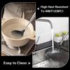 FJNATINH Ladle 304 Stainless Steel Wok Spatula Wok Utensils Set of Walnut Silica Gel Head 4,