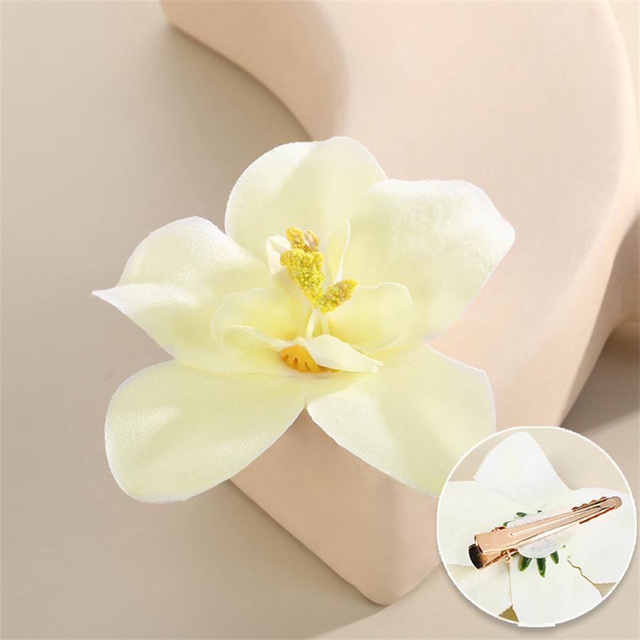 New fashion Bridal Bohemian Flower Hair Clip Ladies Bride Bridesmaid Wedding Duckbill Clip Hair Accessories  Gifts