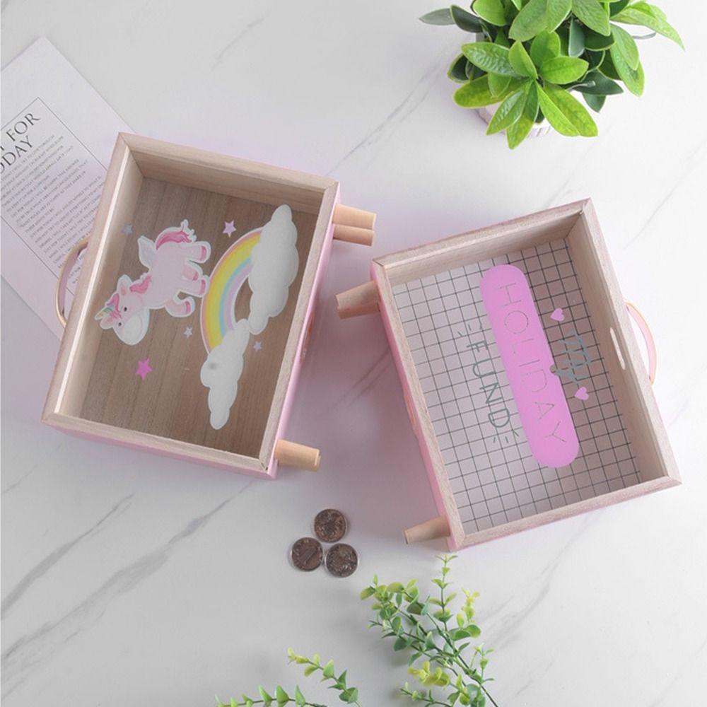 Decoration Photography Prop Large Capacity Birthday Gift Sundry Storage Box Money Box Savings Tank