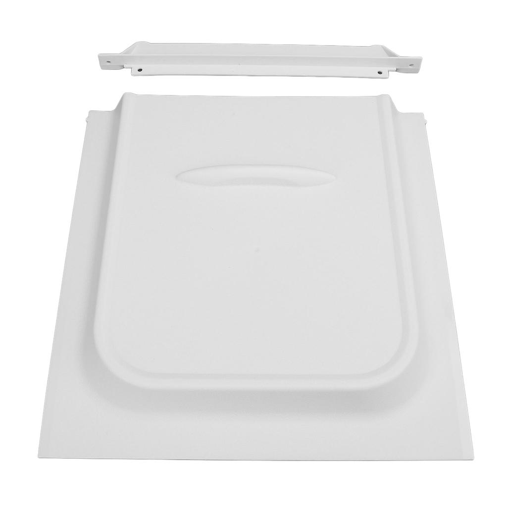 12in Wohnmobil Schiebetürschieber PP Weiß Schiebeplatte für Wohnmobilanhänger Wohnmobil Kofferanhänger