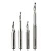 Single Flute End Mill Router Bit For Aluminum Cutting Highly Speed Steel Spirals End Mill Steel Cutter Router Bit