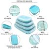 3/4Pcs Collapsible Food-grade Silicone Lunch Bento Box Portable BPA Free Food Storage Box Fruit Container