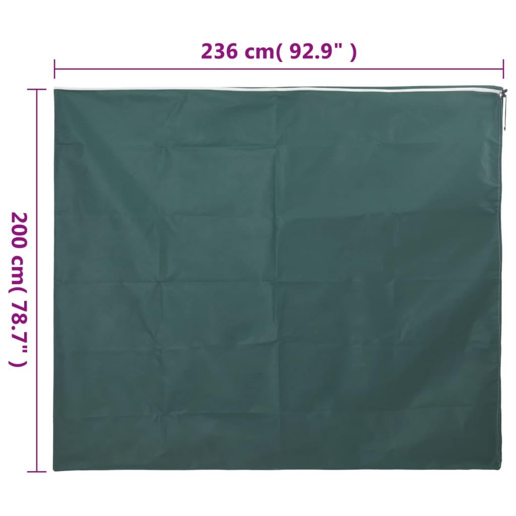 Winter Frost Protection Cover with Zipper 70 G M² 2.36 X 2 M