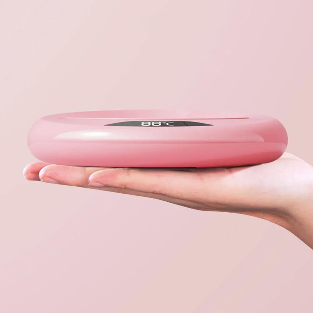 Podgrzewacz do kubków z sterowaniem dotykowym, 3-stopniową regulacją temperatury i wyświetlaczem