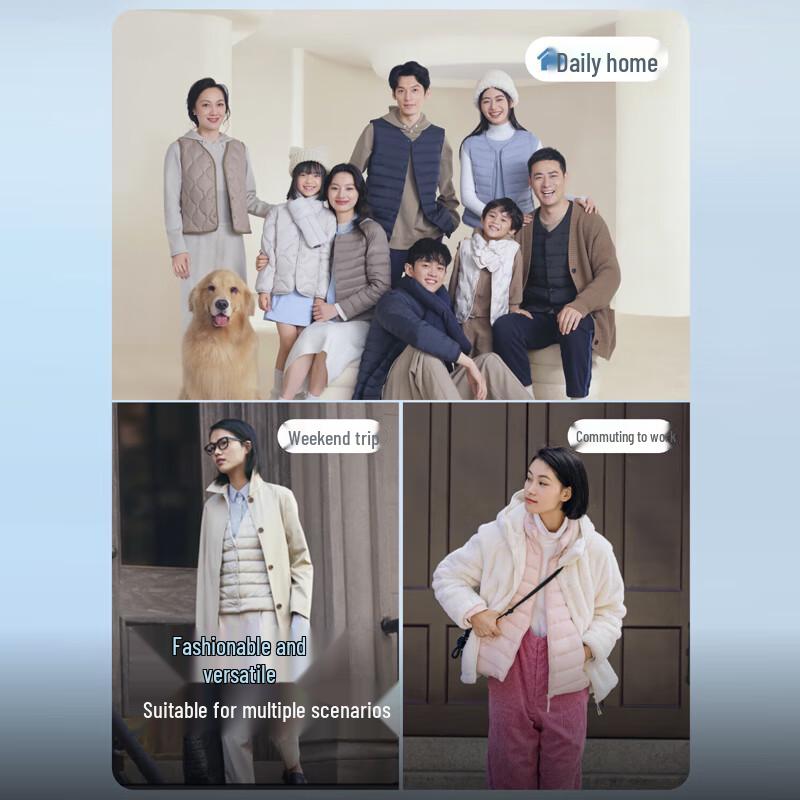 Bosideng B250130006 Quilted Slim-Fit Down Jacket