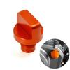 Karun Motorcycle Accessories CNC Orange Aluminum Engine Magnetic Oil Drain