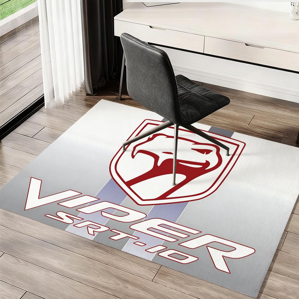 Rohožka pro fanoušky sportovních vozů Vipers, měkká, zesílená, savá, protiskluzová, do ložnice, obývacího pokoje, předsíně, domácí dekorace, flanelové koberce