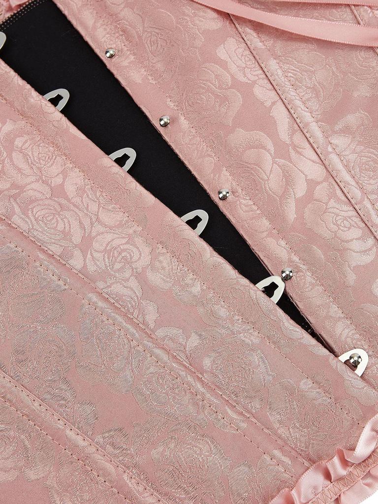 Fischgrät Trägerloses Brautkleid mit Taillenformer und Europäischem Hofkorsett