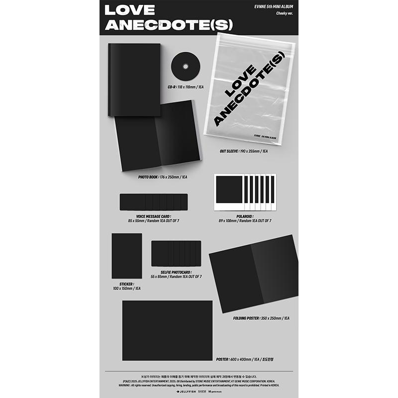 [Předobjednávka] EVNNE 5. mini album [Love Anecdote(S)]