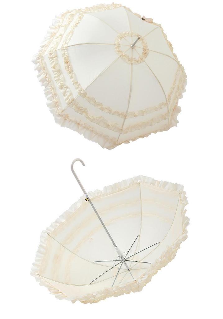 Lolita Princess Retro Lace Sun Protection Cosplay Parasol for Women