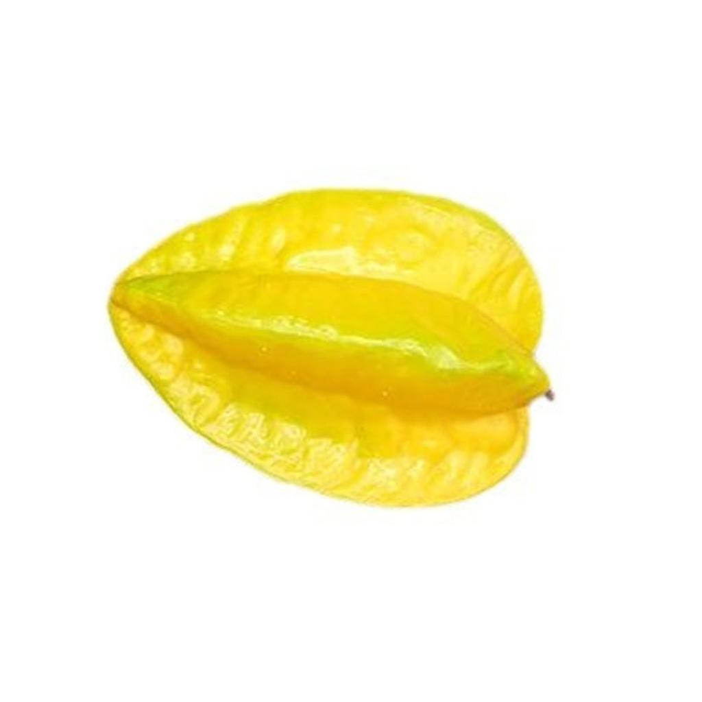 Fake Carambola Artificial Starfruit Decorations Simulation Carambola Fruit Starfruit Fake Fruit Model Cognitive Toy